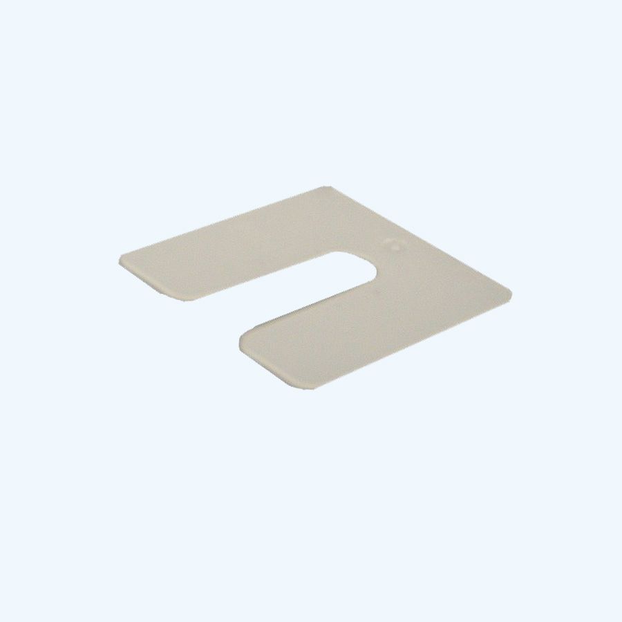280 stuks uitvulplaatjes 1 x 47 mm wit