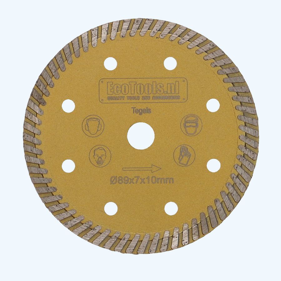 Precisie diamantschijf Tegels 89 x 10 mm