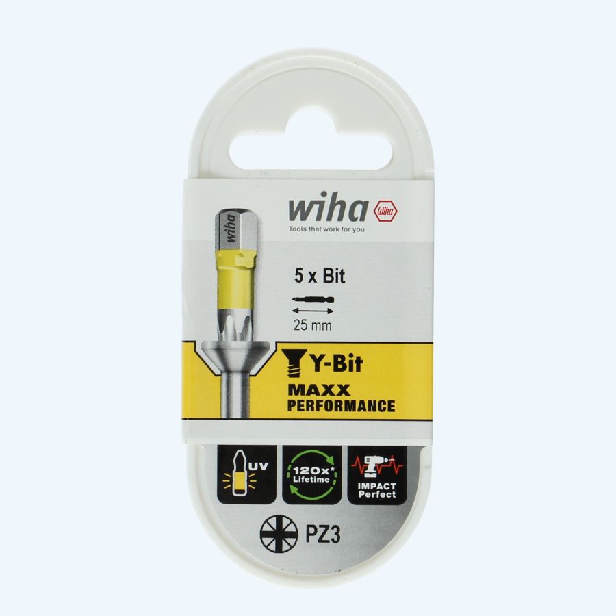 5 stuks Wiha Y-bit PZ 3