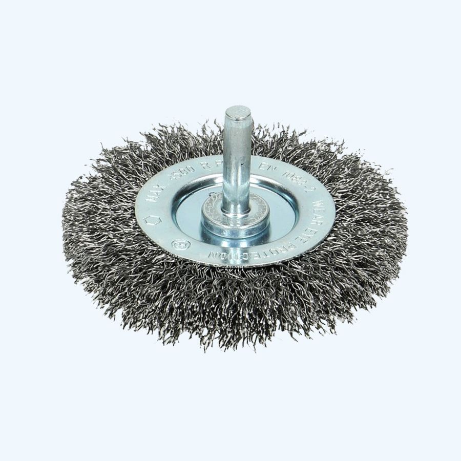 Radiale borstel gegolfde draad Ø75mm Radiale borstel gegolfde draad Ø75mm