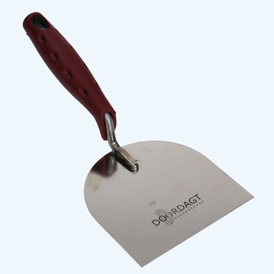 Doordagt platschopje RVS 80 mm Doordagt platschopje RVS 80 mm